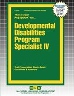 Developmental Disabilities Program Specialist IV