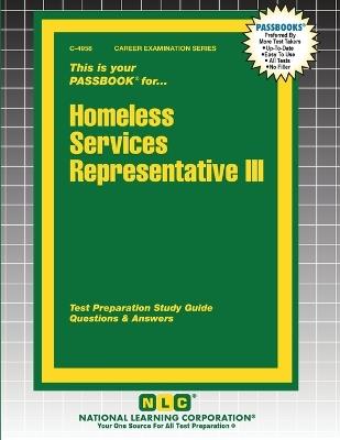 Homeless Services Representative III - cover