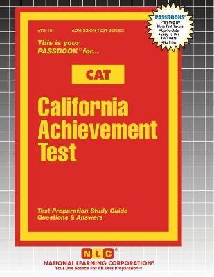 California Achievement Test (CAT) - cover