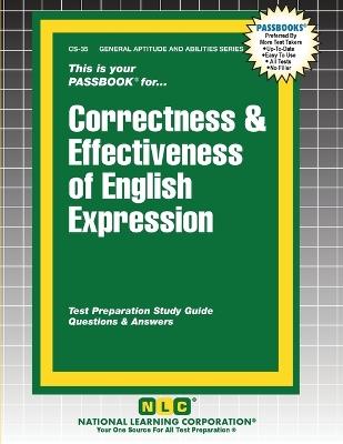 Correctness & Effectiveness of English Expression - cover