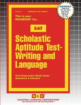 Scholastic Aptitude Test (SAT) - Writing and Lanaguage - cover