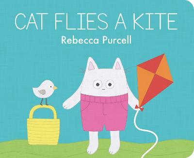 Cat Flies a Kite - Rebecca Purcell - cover