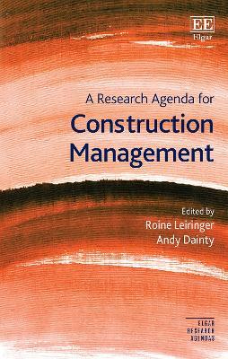 A Research Agenda for Construction Management - cover