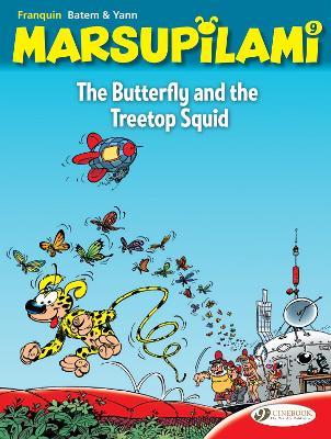 Marsupilami Vol. 9: The Butterfly and the Treetop Squid - Franquin,Yann - cover