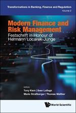 Modern Finance And Risk Management: Festschrift In Honour Of Hermann Locarek-junge