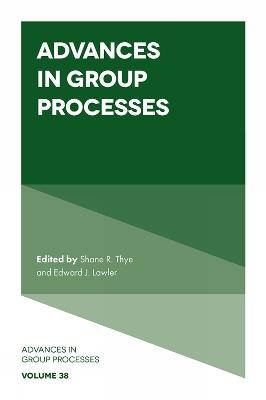 Advances in Group Processes - cover