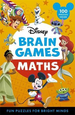 Disney Brain Games: Maths: Fun puzzles for bright minds - Walt Disney - cover