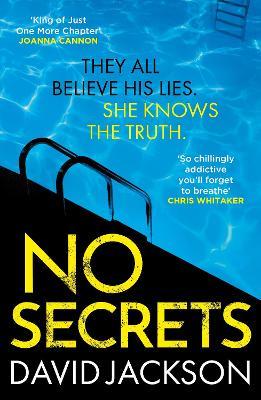 No Secrets: a totally gripping serial killer thriller from the bestselling author of Cry Baby - David Jackson - cover