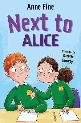 Next to Alice - Anne Fine - cover
