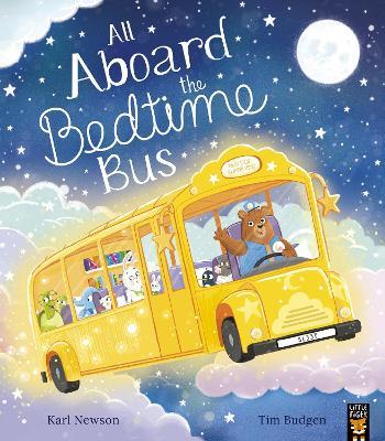 All Aboard the Bedtime Bus - Karl Newson - cover