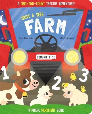 Drive & Seek Farm - A Magic Find & Count Adventure - Jenny Copper - cover