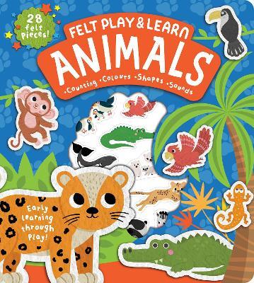 Felt Play & Learn Animals - Alice Barker - cover