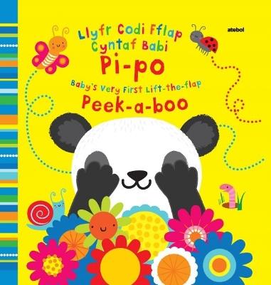 Llyfr Codi Fflap Cyntaf Babi Pi-po / Baby's Very First Lift the Flap Peekaboo - cover