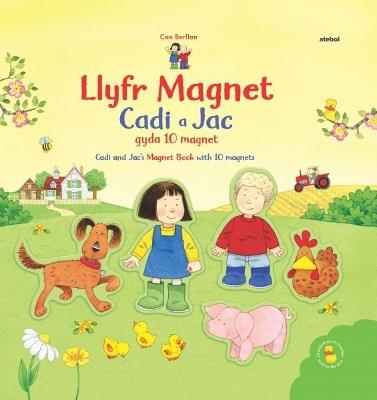 Llyfr Magnet Cadi a Jac / Cadi and Jac's Magnet Book - Sam Taplin - cover