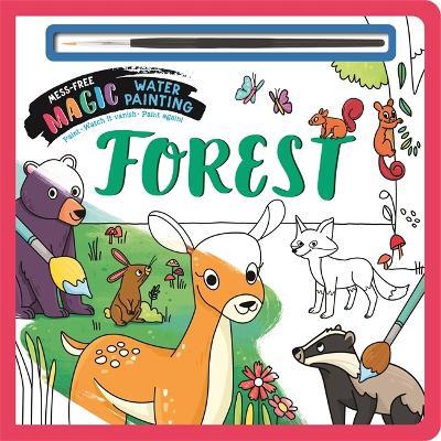 Forest: Mess-Free Magic Water Painting - Igloo Books Ltd - cover