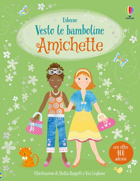 Amichette. Con adesivi. Ediz. a colori - Fiona Watt - copertina