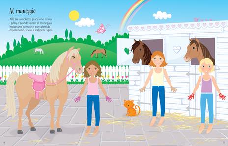 Amichette. Con adesivi. Ediz. a colori - Fiona Watt - 2