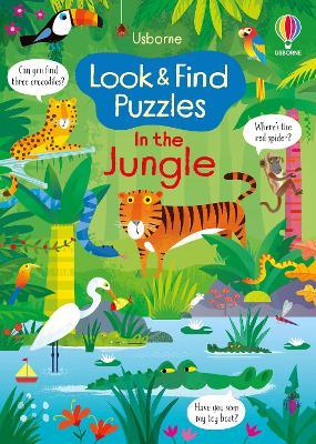 Look and Find Puzzles In the Jungle - Kirsteen Robson - cover
