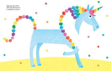 Unicorni e fatine. Ediz. a colori. Ediz. a spirale. Con 7 tamponi inchiostrati - Fiona Watt - 2
