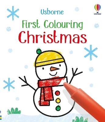 First Colouring Christmas - Kirsteen Robson,Kate Nolan - cover