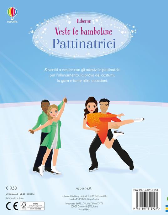 Pattinatrici. Con adesivi. Ediz. a colori - Fiona Watt - 3