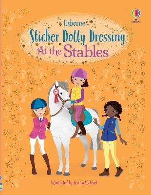 Sticker Dolly Dressing At the Stables - Lucy Bowman - cover