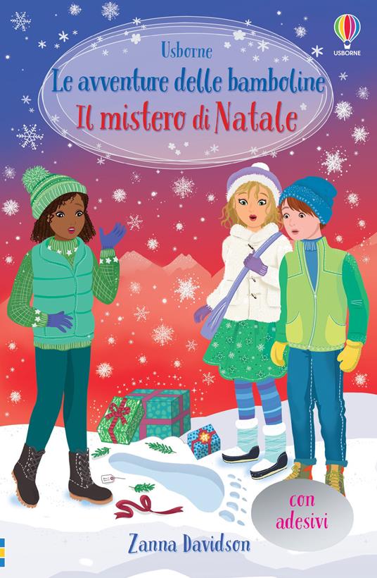 Il mistero di Natale. Con adesivi - Zanna Davidson - copertina