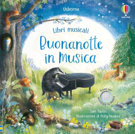 Buonanotte in musica. Ediz. a colori - Sam Taplin - copertina
