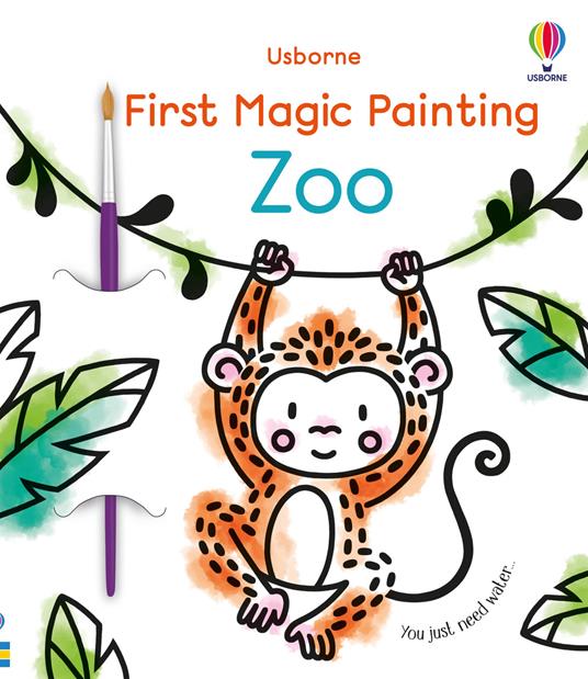 First Magic Painting Zoo - Abigail Wheatley - cover