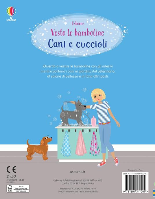 Cani e cuccioli. Con adesivi. Ediz. a colori - Fiona Watt - 3