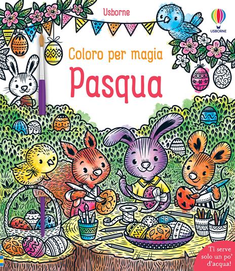 Pasqua. Ediz. illustrata. Con pennello - Abigail Wheatley - copertina