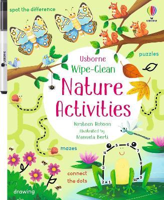 Wipe-Clean Nature Activities - Kirsteen Robson - cover