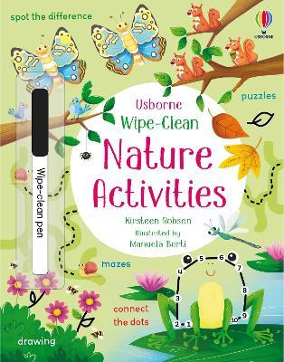 Wipe-Clean Nature Activities - Kirsteen Robson - cover