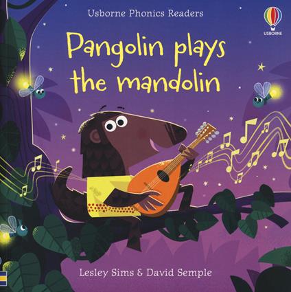 Pangolin plays mandolin - Lesley Sims - copertina
