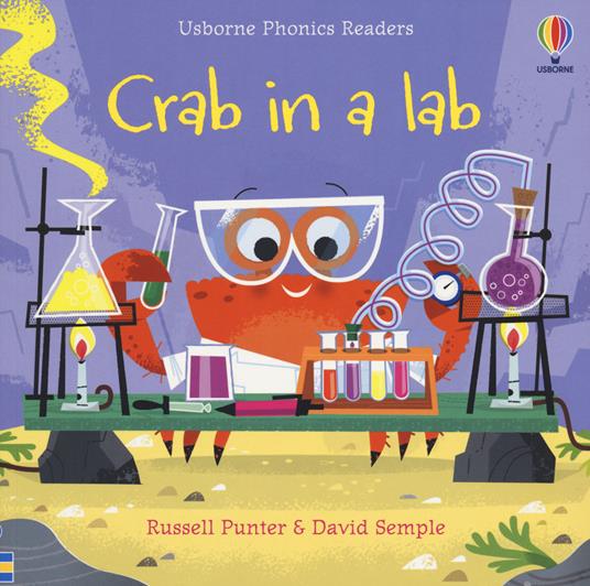 Crab in a lab. Ediz. a colori - Punter Russell - cover