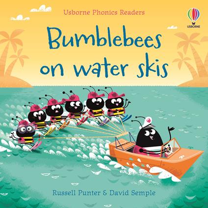 Bumble bees on water skis - Russell Punter - cover