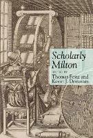 Scholarly Milton - cover