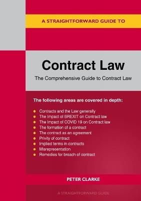 A Straightforward Guide To Contract Law: Revised Edition - 2023 - Peter Clarke - cover