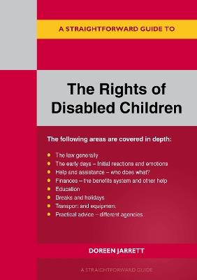 The Rights Of Disabled Children - Doreen Jarrett - cover