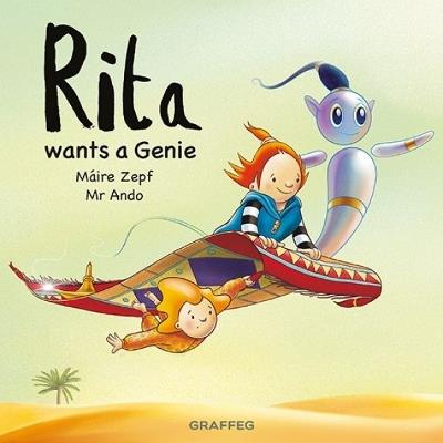 Rita Wants a Genie - Máire Zepf - cover