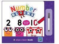 Numberblocks Number Bonds: A Wipe-Clean Book - Numberblocks,Sweet Cherry Publishing - cover