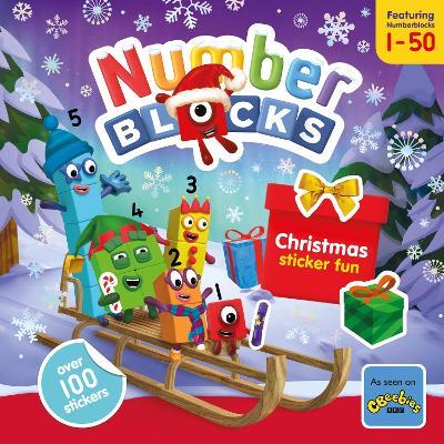 Numberblocks Christmas Sticker Fun - Numberblocks,Sweet Cherry Publishing - cover