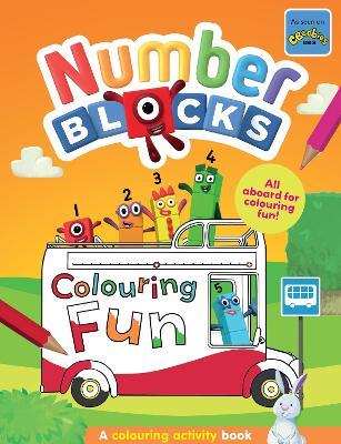 Numberblocks Colouring Fun: A Colouring Activity Book - Numberblocks,Sweet Cherry Publishing - cover