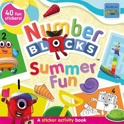 Numberblocks Summer Fun: A Sticker Activity Book - Numberblocks,Sweet Cherry Publishing - cover