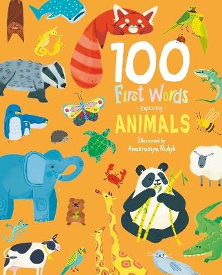 100 First Words Exploring Animals (Cased) - Sweet Cherry Publishing - cover