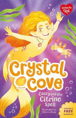 Casey and the Citrine Spell (Crystal Cove) - Red - cover