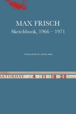 Sketchbook, 1966-1971 - Max Frisch,Simon Pare - cover