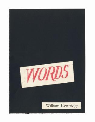 Words - A Collation - William Kentridge - cover