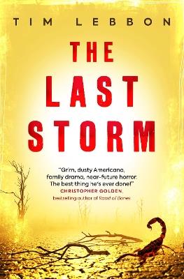 The Last Storm - Tim Lebbon - cover