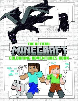The Official Minecraft Colouring Adventures Book - Titan Books - cover